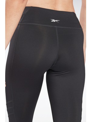 Reebok Wor Mesh Tight Siyah Kadin Tayt