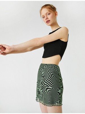 Koton Halter Yaka Crop Atlet