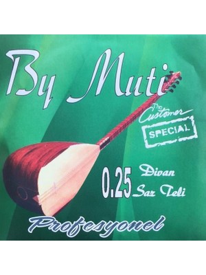 By Muti Mt-25 Divan Teli 0.25 Beyaz Bam Bamlı