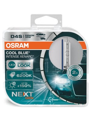 Osram D4S Cool Blue Intense Xenarc Next Gen 6200K Beyaz Işık (Takım - 2 Adet)