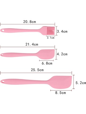 Sanlindou 5 Adet / Takım Pembe Silikon Pişirme Aracı Setleri Yumurta Çırpıcı Spatula Yağ Fırça Mutfak Aletleri Gereçler Kutu İle Mutfak Eşyaları | Pişirme Aracı Setleri (Yurt Dışından)