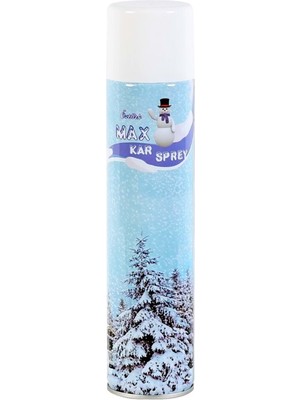 Öztürk Max Kar Spreyi 300 ml Beyaz Renkli Parti Malzemesi Eğlenceli Etkinlikler İçin
