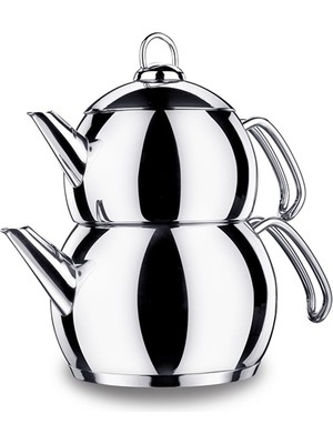 Korkmaz A104 Tombik Çaydanlık Takımı - Metal Kulp