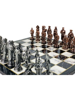 Tuğra Sedefçilik Osmanlı Bizans Satranç Takımı