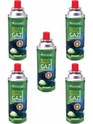 Orcamp Valfli 227 gr Kartuş Tüp 5 Li Paket