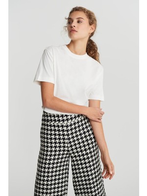 Mad Girls Beyaz Tişört MG1284