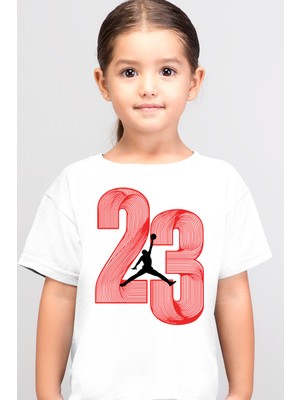 ROCKANDROLL Yirmi Üç Beyaz Kısa Kollu Kız Çocuk T-Shirt