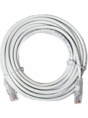 Ata Elektronik 1.5mt 1,5 Metre +Tv Plus Fiber Adsl Modem Bilgisayar Arası Ethernet Internet Kablosu Ağ Network Cat5
