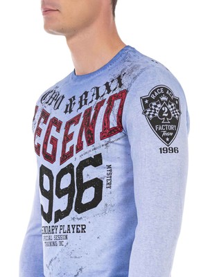 Cipo & Baxx CL486 Mavi Sweatshirt