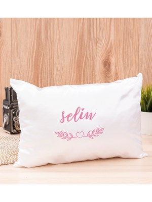 Hediye Dükkanı Kişiye Özel  Kadına Hediye Isim Yazılı Dikdörtgen Yastık