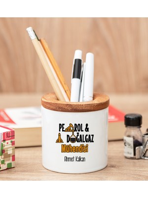 Hediye Dükkanı Kişiye Özel  Petrol Mühendisi Kalemlik