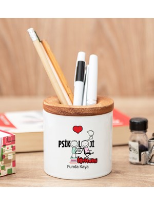 Hediye Dükkanı Kişiye Özel  Psikoloji Öğretmeni Kalemlik