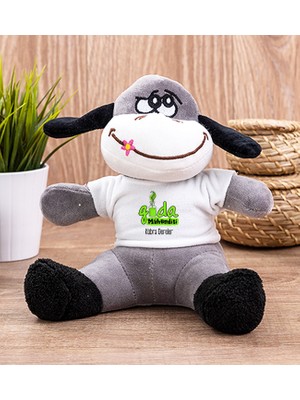 Hediye Dükkanı Kişiye Özel  Gıda Mühendisi Peluş Eşek