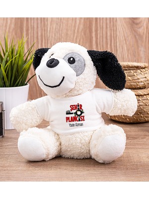 Hediye Dükkanı Kişiye Özel  Şehir Plancısı Peluş Köpek