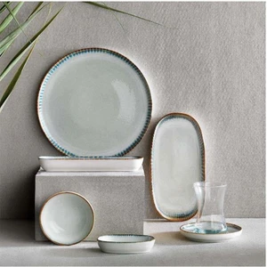Okaliptüs 32 Parça Kahvaltı Takımı Yeşil