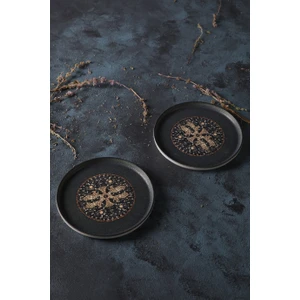 Bonna Porselen Bonna Mezopotamya Serisi Servis Tabak 22 cm 2 Li