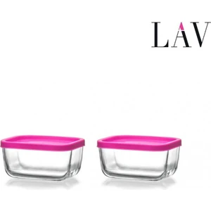 Cube 2li Kapaklı Kase