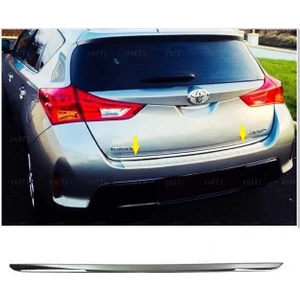 Ebal Oto Toyota Auris Krom Bagaj Alt Çıtası 2012 ve Sonrası Paslanmaz Çelik