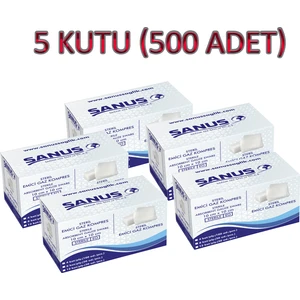 7.5 x 7.5 Steril Spanç Kompres 5 Kutu (500 Adet)