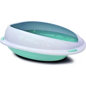 Comfy Med Mint Açık Kedi Tuvaleti Mavi