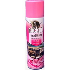 Oto Torpido Parlatıcı Sprey 220ML - Parfümlü Silikonlu Göğüslük Parlatıcısı Gül Esintisi