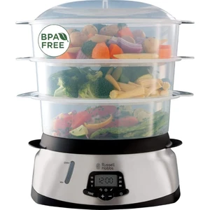 RUSSELL HOBBS 23560-56/RH Healthy 3 Tier Digital Steamer