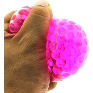 Squishy Stres Topu Pembe  Kristal Slime