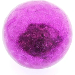 Squishy Stres Topu Simli Mor Kristal Slime