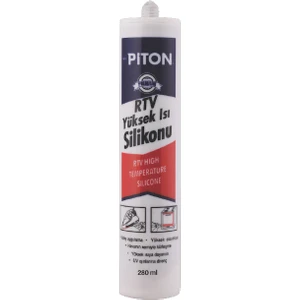 Rtv Yüksek Isı Silikonu 280 ml Kırmızı