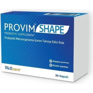 Wellcare Provim Shape Probiyotik 30 Kapsül