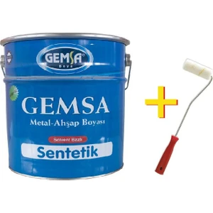 Gemsa Sentetik Son Kat Boya Solvent Bazlı 1 kg Boncuk Mavi
