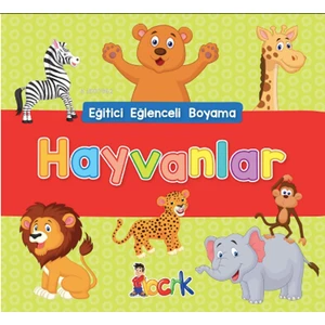 Eğitici Eğlenceli Boyama-Hayvanlar