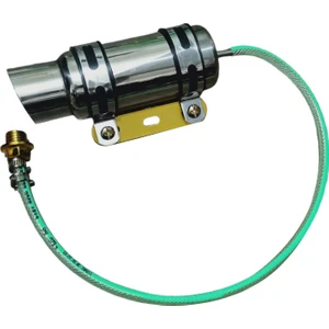 Y15ZR Gümüş Için 58 cm Hortum ile Paslanmaz Çelik Motosiklet Yağ Soğutucu (Yurt Dışından)