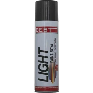 Light Sprey Boya Mat Siyah 250 ml