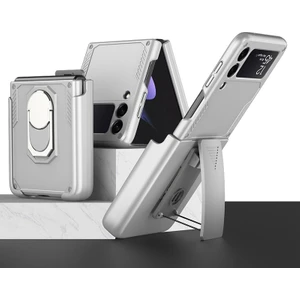 Gkk Zırh Durumda Samsung Galaxy Z Flip3 5g Gümüş Renk Için Arka Klip