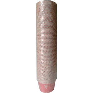 Cupcake Kek Kapsülü Pembe Fiyonklu 100'lü