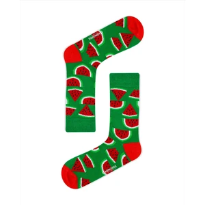 Carnaval Socks Yeşil Karpuz Dilim Desenli Renkli Çorap