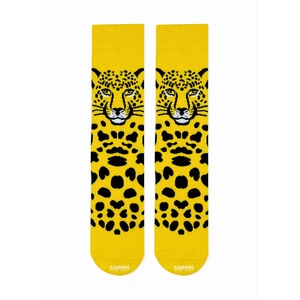 Carnaval Socks Leopar Desenli Renkli Çorap