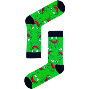 Carnaval Socks Yeşil Kermit Desenli Renkli Çorap