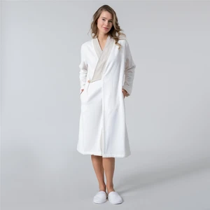 Pure Kadın Bornoz Ekru