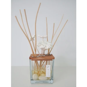 Dekorlu Masif Ahşap Kapaklı 250 cc Black Vanilya Oda Kokusu