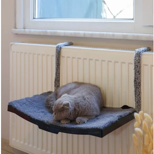 Ata Home Kedi Petek Kalorifer Radyatör Yatağı Askılı Kedi Yatağı Hamağı Terası 47 x 27,5 cm 18 kg