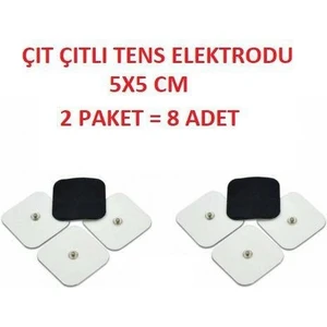 Fziyopol Tens Pedi Çıtçıtlı 8'lı Yedek Elektrod Pedi