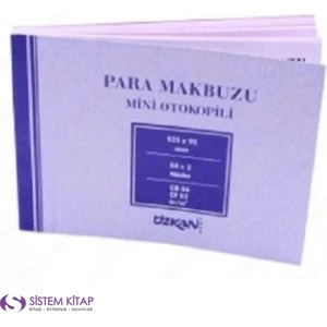 Otokopili Para Makbuzu Mini 50*2 12 Adet Nüsha