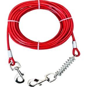 6 mm 5 Metre Yaylı Köpek Bağlama Halat