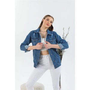 Kadın Yeni Model Kot Ceket 1226