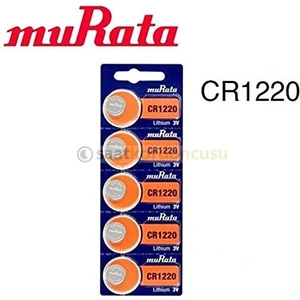 CR1220 5 Adet Saat ve Cihaz Için Orjinal Pil