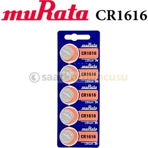 CR1616 5 Adet Saat ve Cihaz Için Orjinal Pil