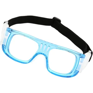 Erkek Kadın Basketbol Dribble Gözlük Bisiklet Gözlük Açık Spor Gözlük Mavi (Yurt Dışından)