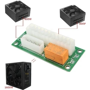Multıcolor MC-4326 Power Supply Güç Kaynağı Atx Dual Psu 24+4 Pin Fan Çoklayıcı